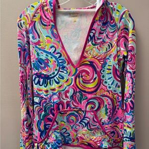Lilly Pulitzer Pastel Swirl Top